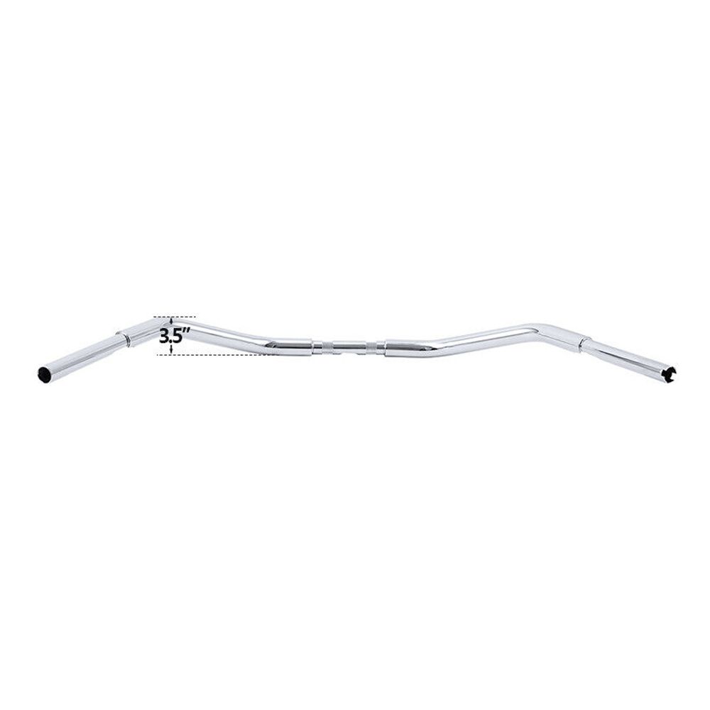 For 1997-2003 Harley-Davidson Heritage Springer 3.5" Rise Handlebar