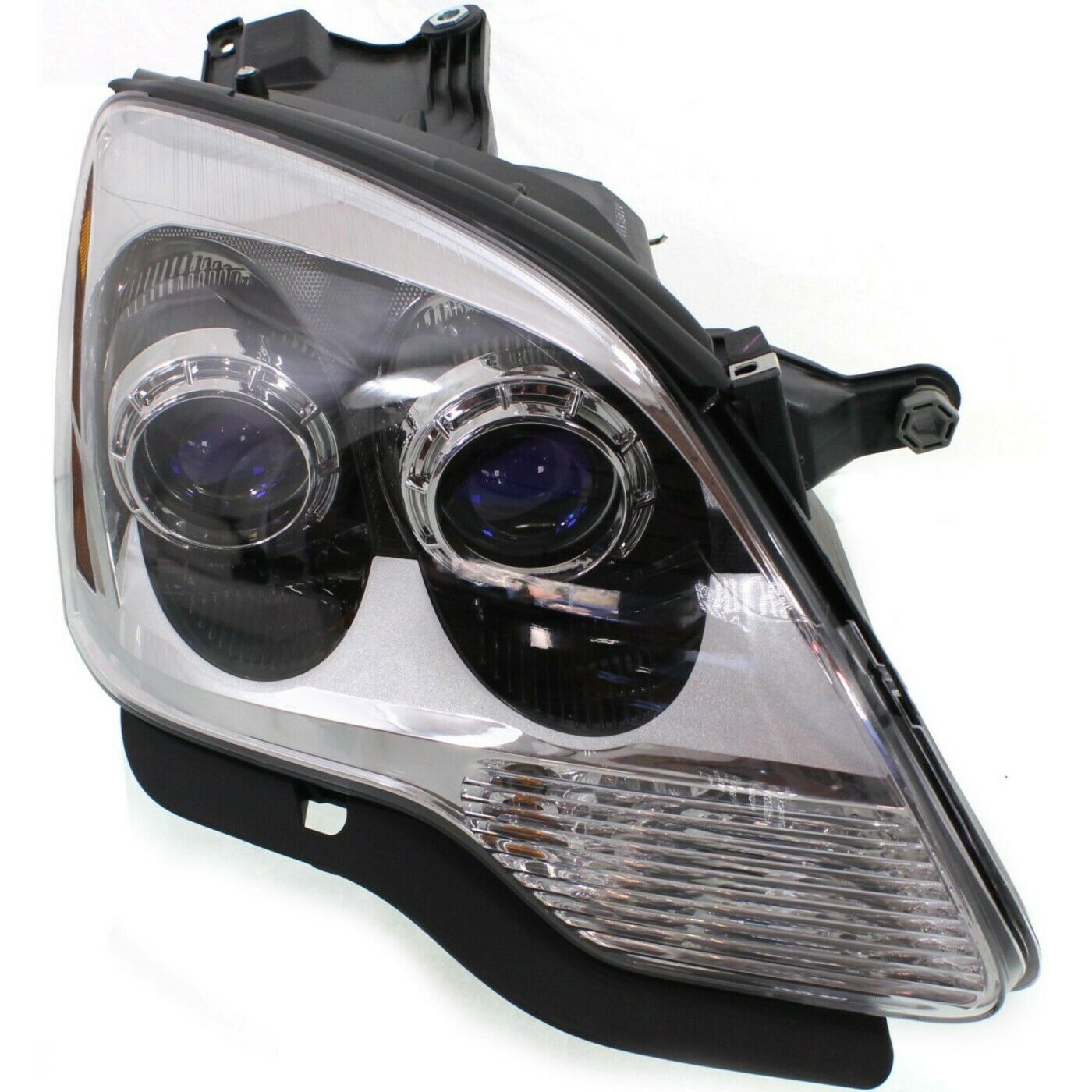 Replacement Halogen Projector Headlight Pair For 2007-08 Acadia W/ Bulb