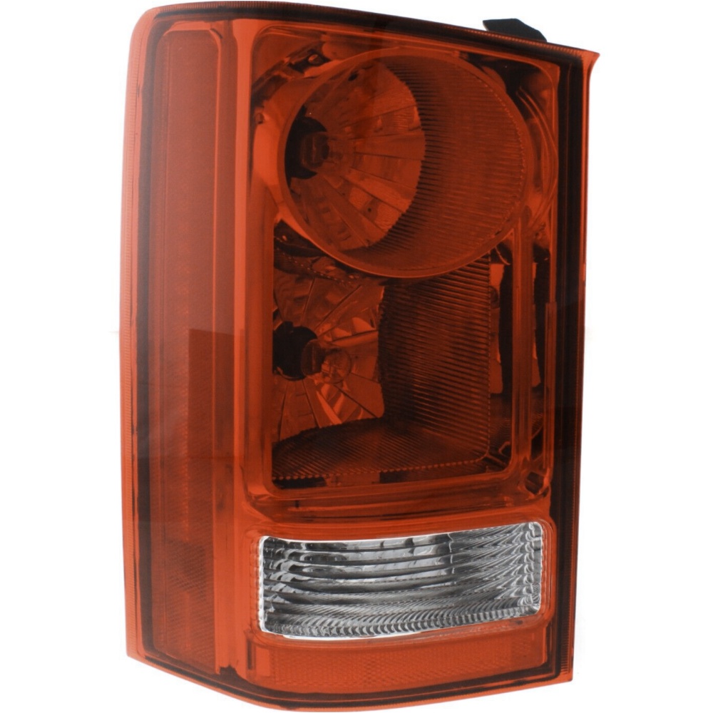 Halogen Tail Light For 09-15 Honda Pilot Left Clear/Red Lens W/ Bulbs