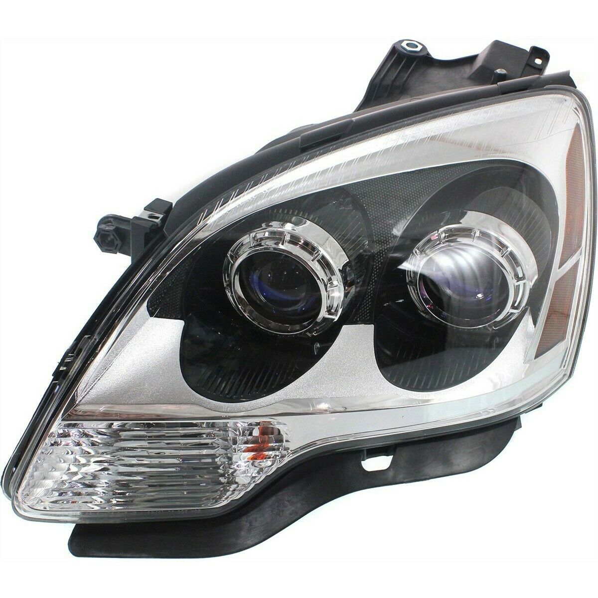 Replacement Halogen Projector Headlight Pair For 2007-08 Acadia W/ Bulb