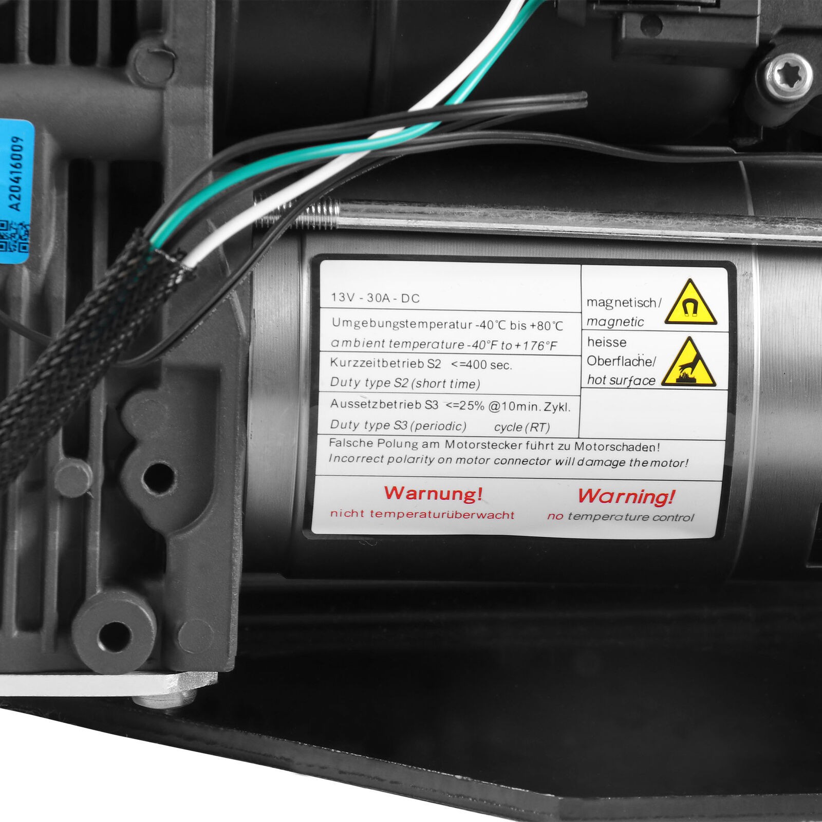 Air Suspension Compressor Pump For 05-09 LR3 10-13 LR4 06-13 Range Rover Sport