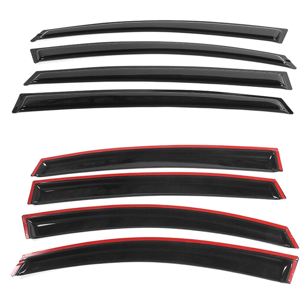 2 Sets Of - Fits 13-17 Subaru XV Crosstrek & 12-16 Impreza Hatchback Acrylic Window