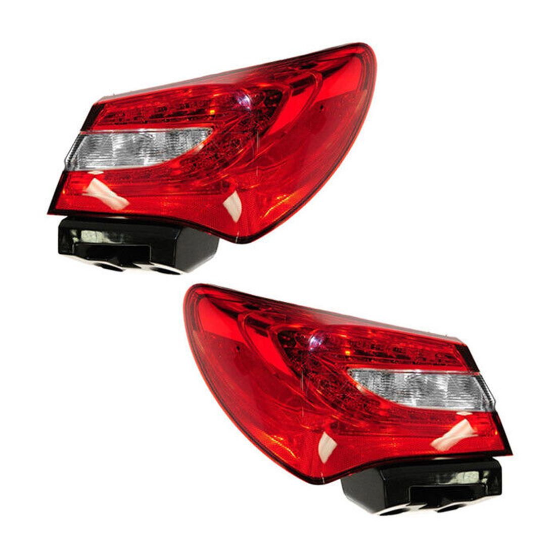 For 2011-2014 200 Taillight Taillamp Rear Brake Light Tail Lamp Bulb Set Pair
