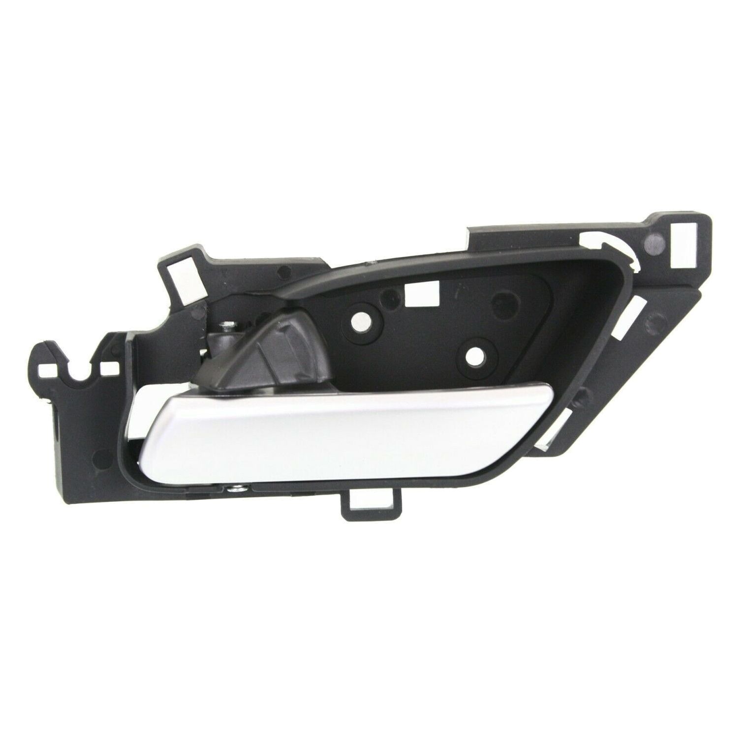 Interior Door Handle For Acura 10-13 MDX Base Front LH Metal Bezel Plastic Lever
