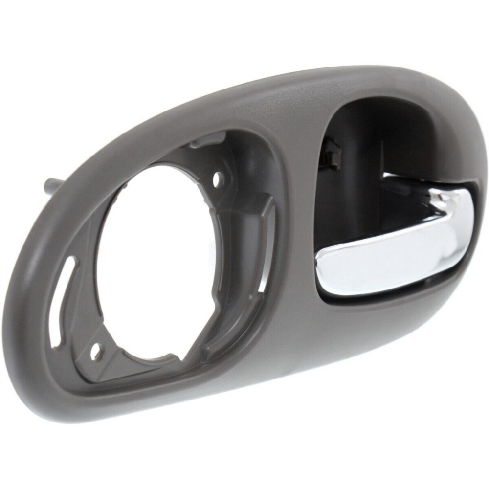 Door Handle For Chrysler 300M Concorde LHS Rear Right Gray W/Chrome Lvr/4 Nuts