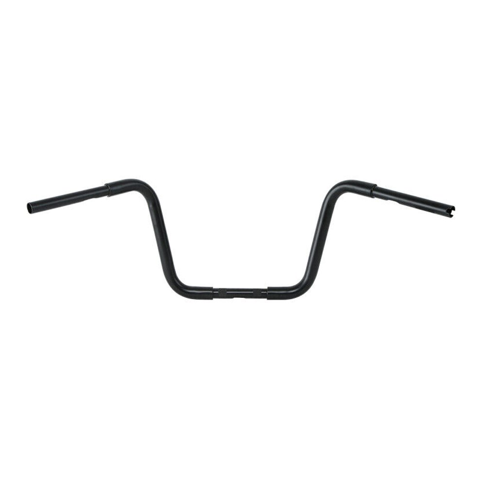 12" Rise 1 1/4 Ape Hanger Handlebar For Harley-Davidson FLST FXST Iron