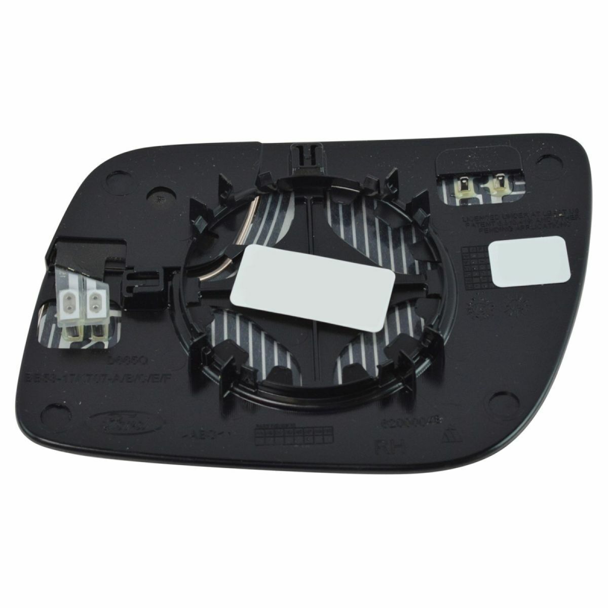 Mirror Glass W/ Backing Plate Right Side Heated Power Folding For Ford
