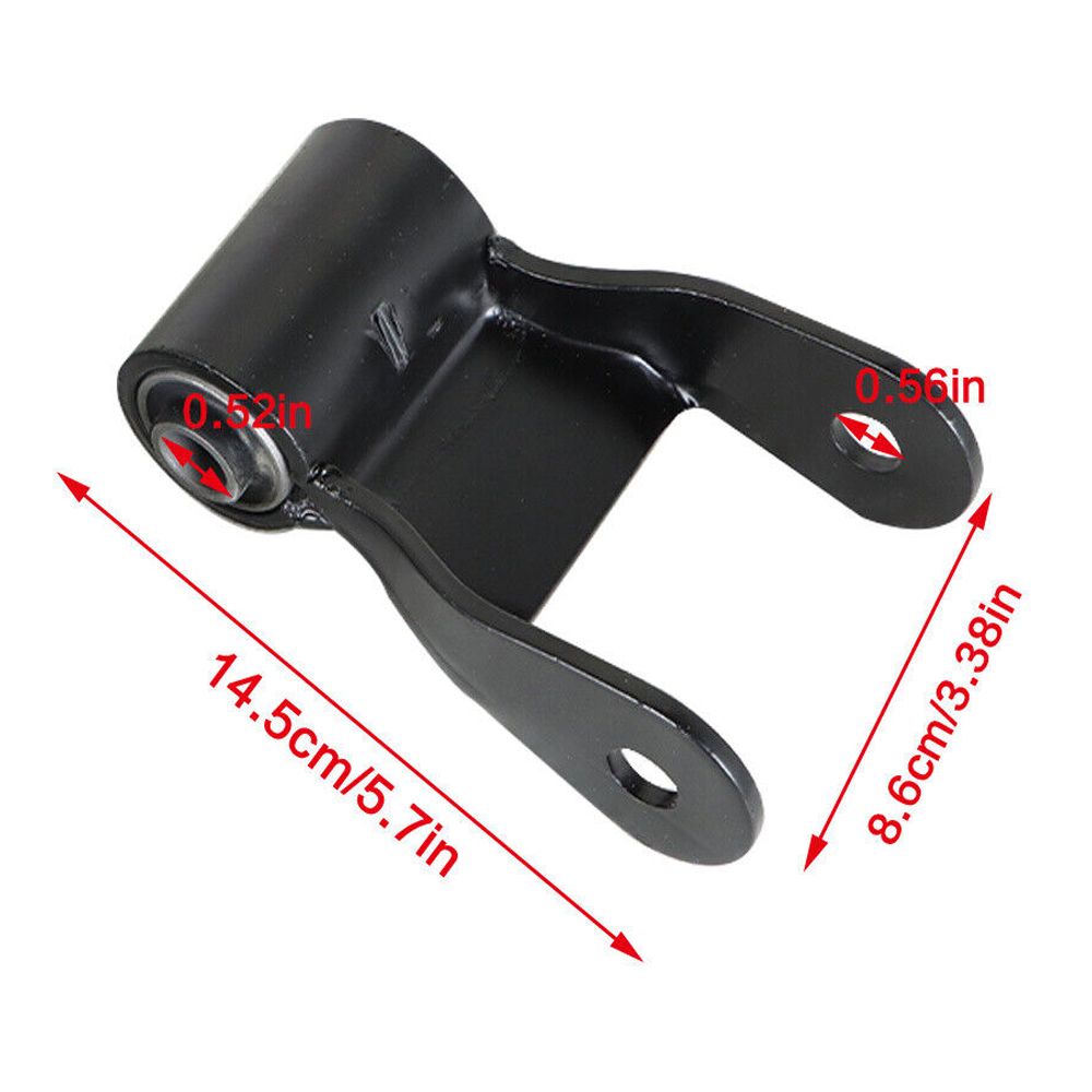 2PCS For 2009-2011 Ram Dakota 97-05 Dodge Dakota Leaf Spring Shackle Kit 722020