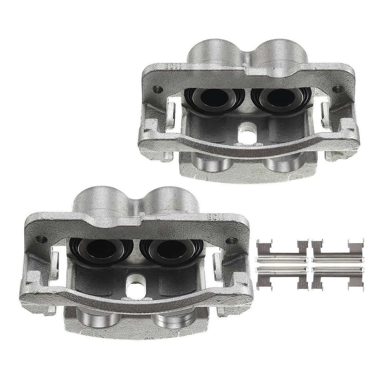 2x Rear Disc Brake Caliper W/ Bracket For Chevy Silverado 2500 3500 Sierra