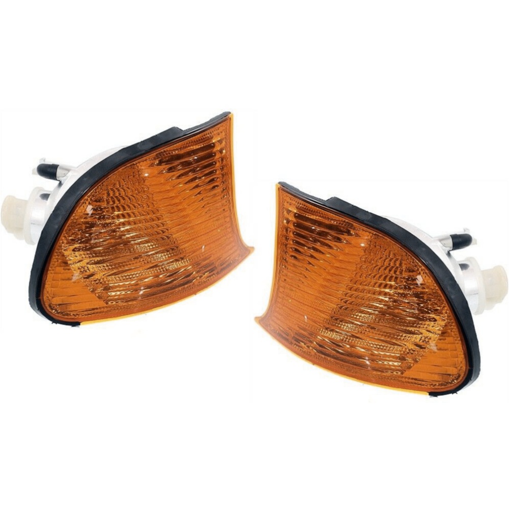 Corner Light For BMW 02-03 325Ci 02-03 330Ci Set Of 2 Left & Right Side W/ Bulbs