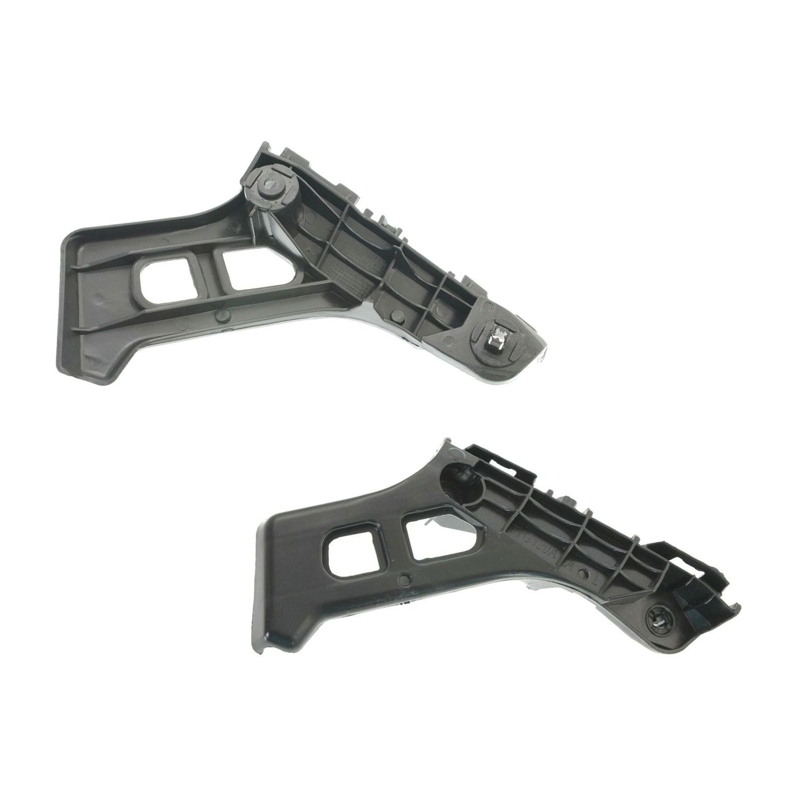 Bumper Bracket Set For 2011-2017 Lexus CT200h 2-pc Front Left & Right Plastic