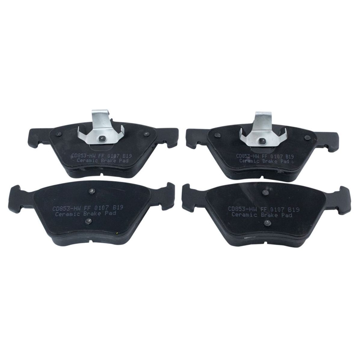 Disc Brake Pad Premium Posi Ceramic Front For 2005 Dakota Laramie CLK SLK E