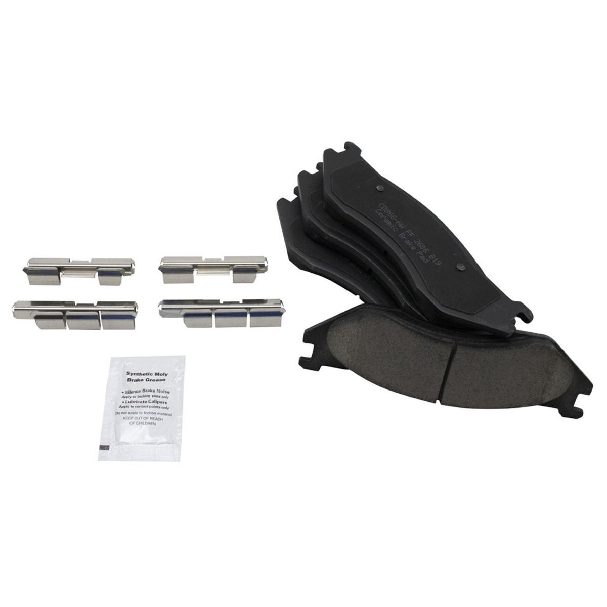 Front Ceramic Disc Brake Pads & Rotors Kit For Dodge Durango Ram 1500