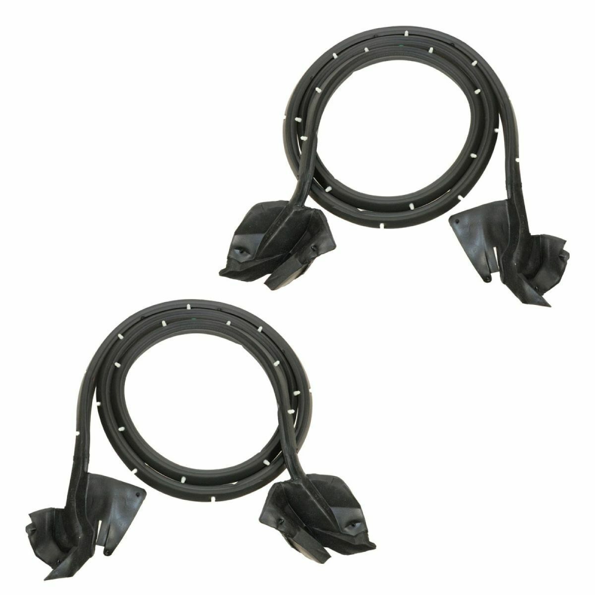 Door Seals Weatherstrip Pair For 69-70 Chevy Olds Pontiac Hard Top & Convertible