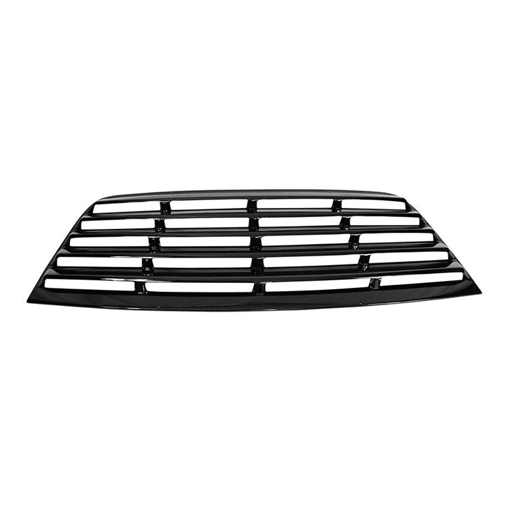 For Challenger 08-23 Dodge Challenger Rear Window Louver Cover ABS Gloss Black