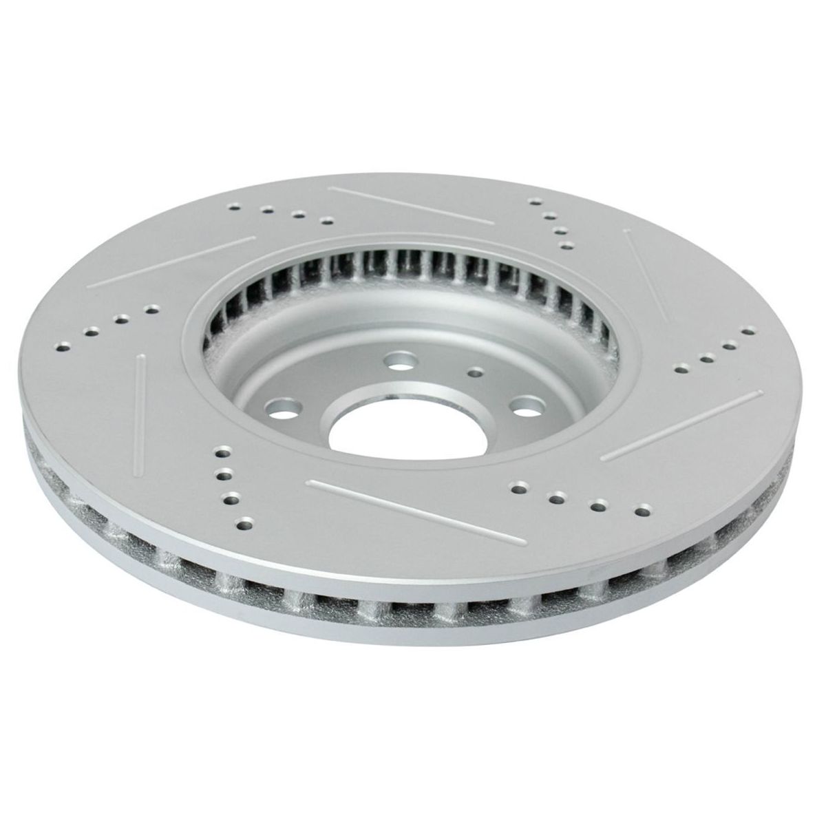 Front For 2010-2011 A4 Quattro Wagon Coated Brake Rotor & Ceramic Pad Kit W/