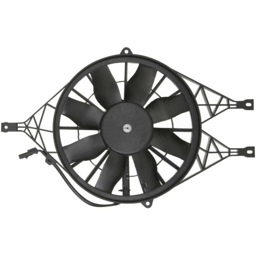Radiator And Condenser Fan For Dodge 1997-04 Dakota 2000-03 Durango CH3115119