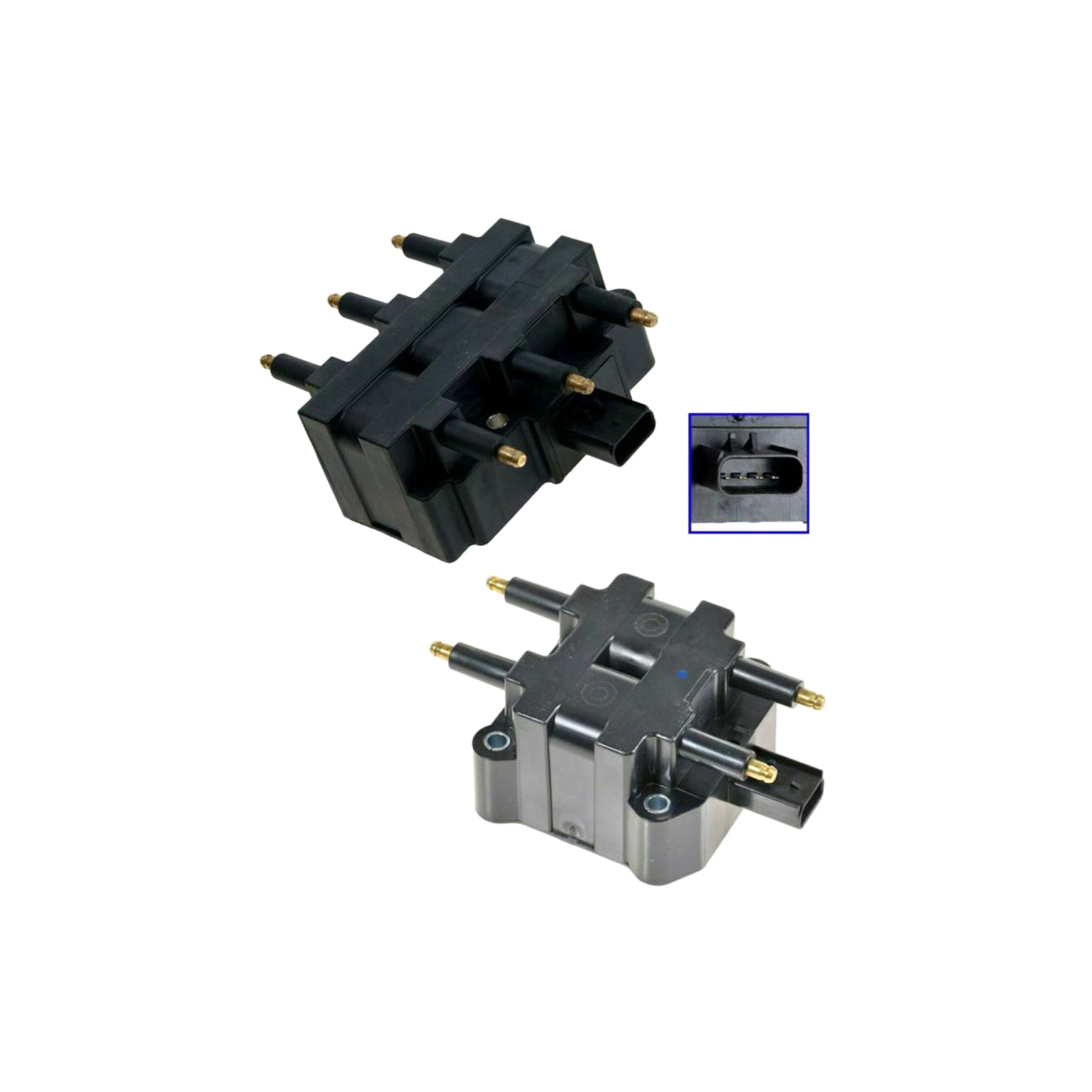 Ignition Coil Pack Pair Set Of 2 For Dodge Pickup Truck Wrangler 8.0 8.3