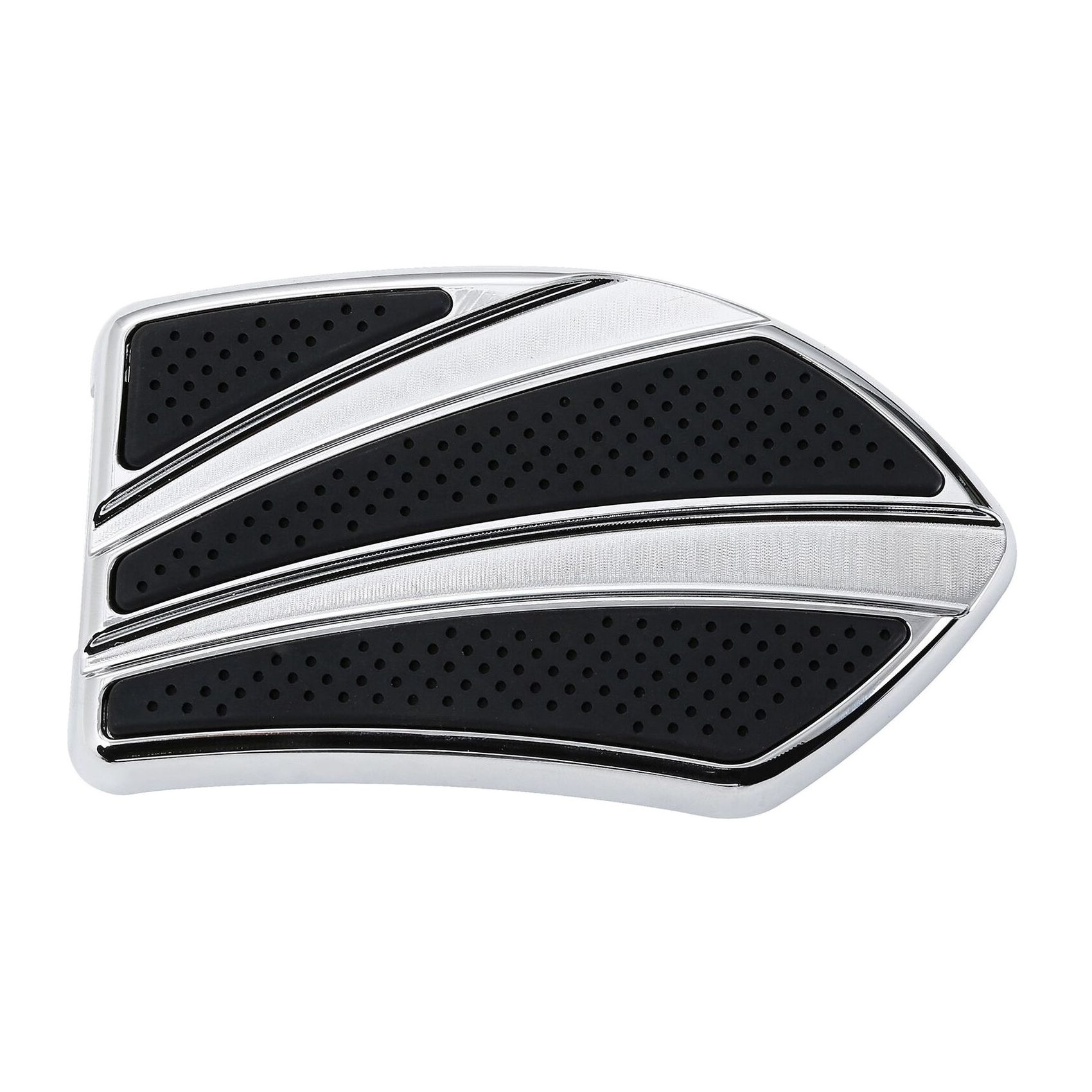 Chrome Large Brake Pedal Pad Fit For Harley-Davidson Harley Touring Street