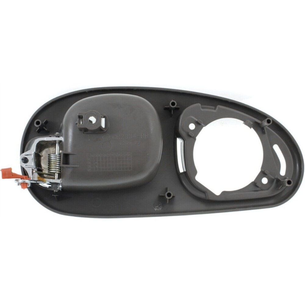 Door Handle For Chrysler 300M Concorde LHS Rear Right Gray W/Chrome Lvr/4 Nuts