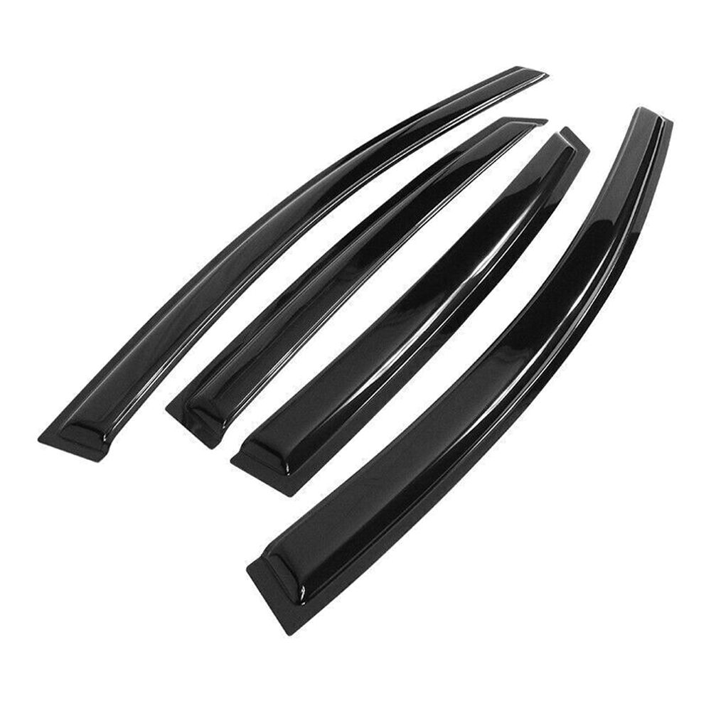 For 2013-2019 Sentra Advance Window Visor Vent Rain Sun Deflector Guard 4Pc Set