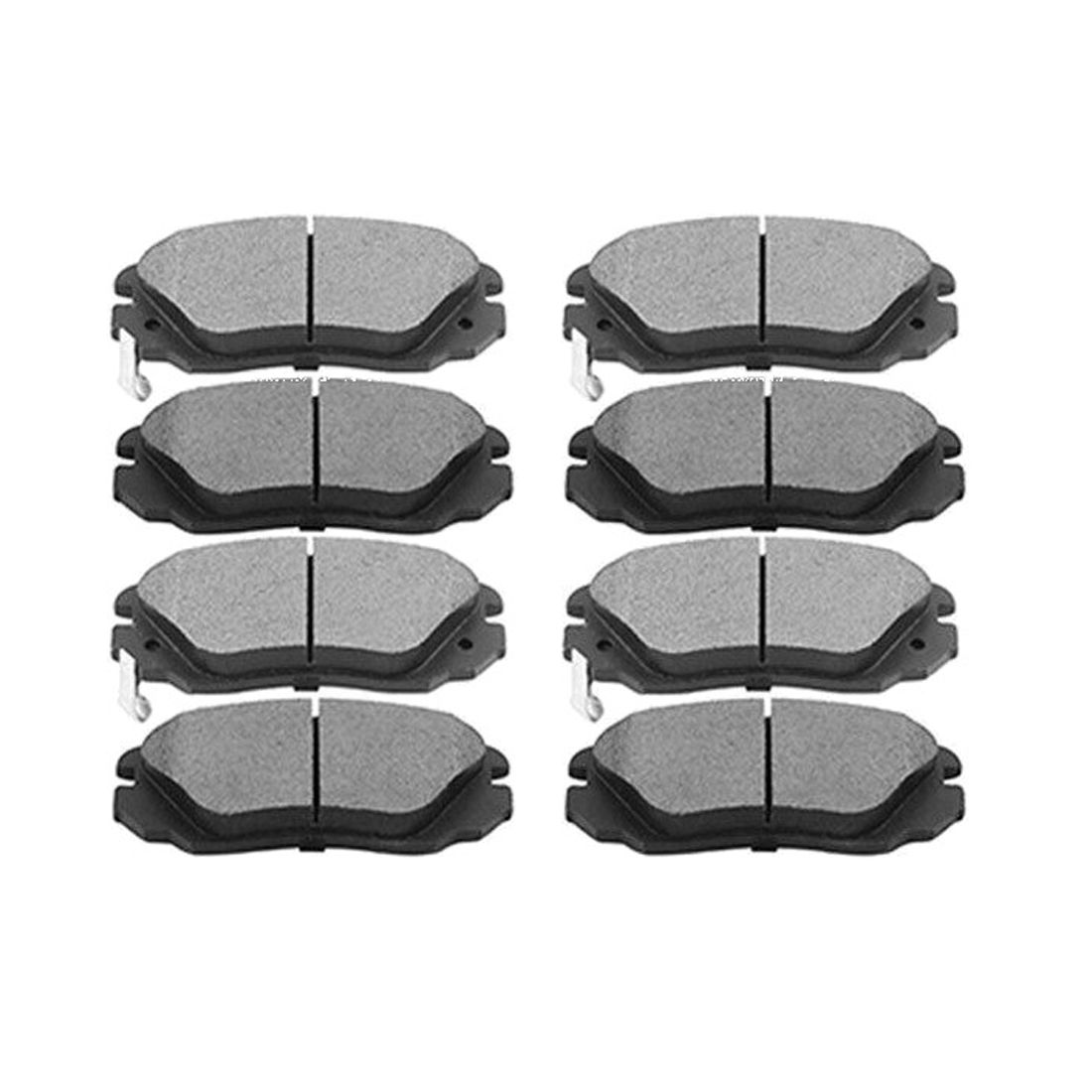 Fits Front And Rear Ceramic Disc Brake Pads