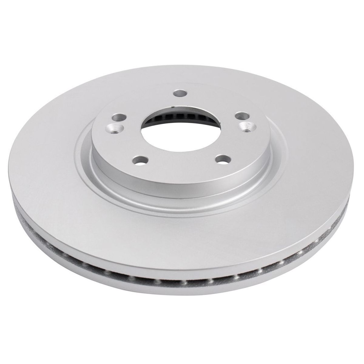 For 10-12 Santa Fe Front & Rear Premium Ceramic Brake Pad & Coated Rotor Kit