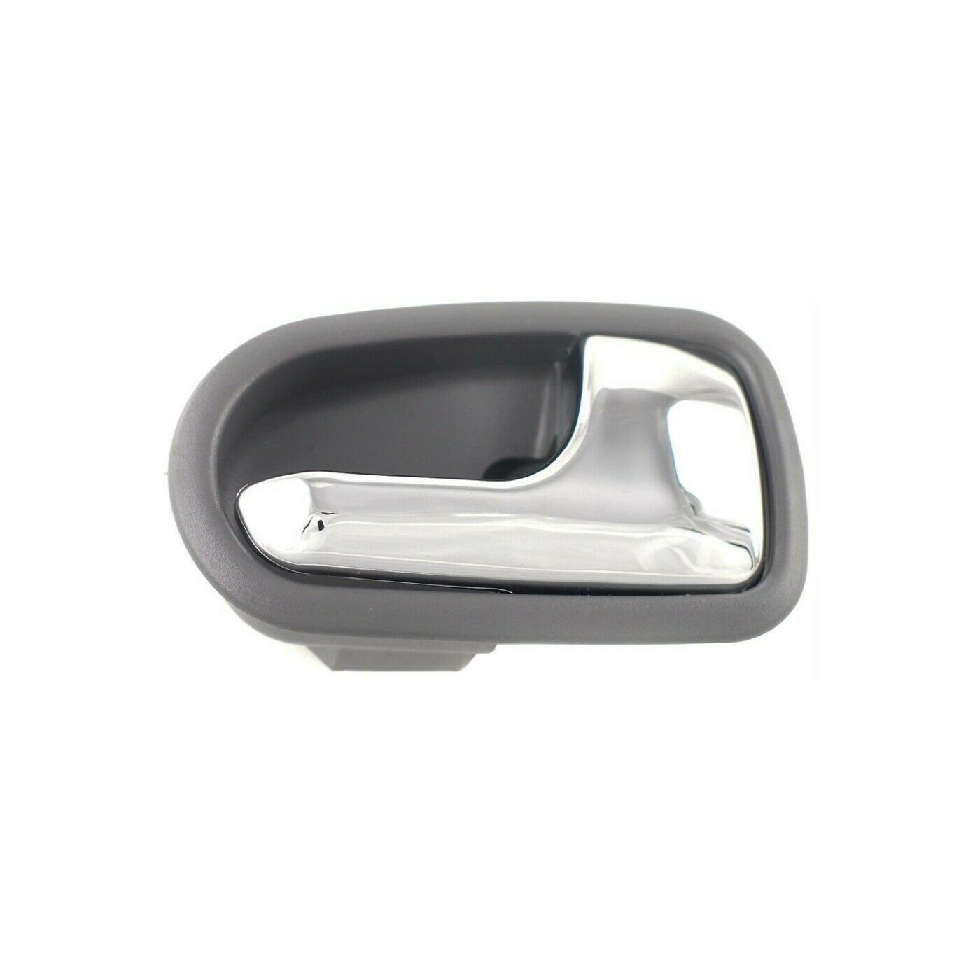 Inner Interior Inside Chrome & Gray Door Handle Pair Set For Mazda 626 Protege
