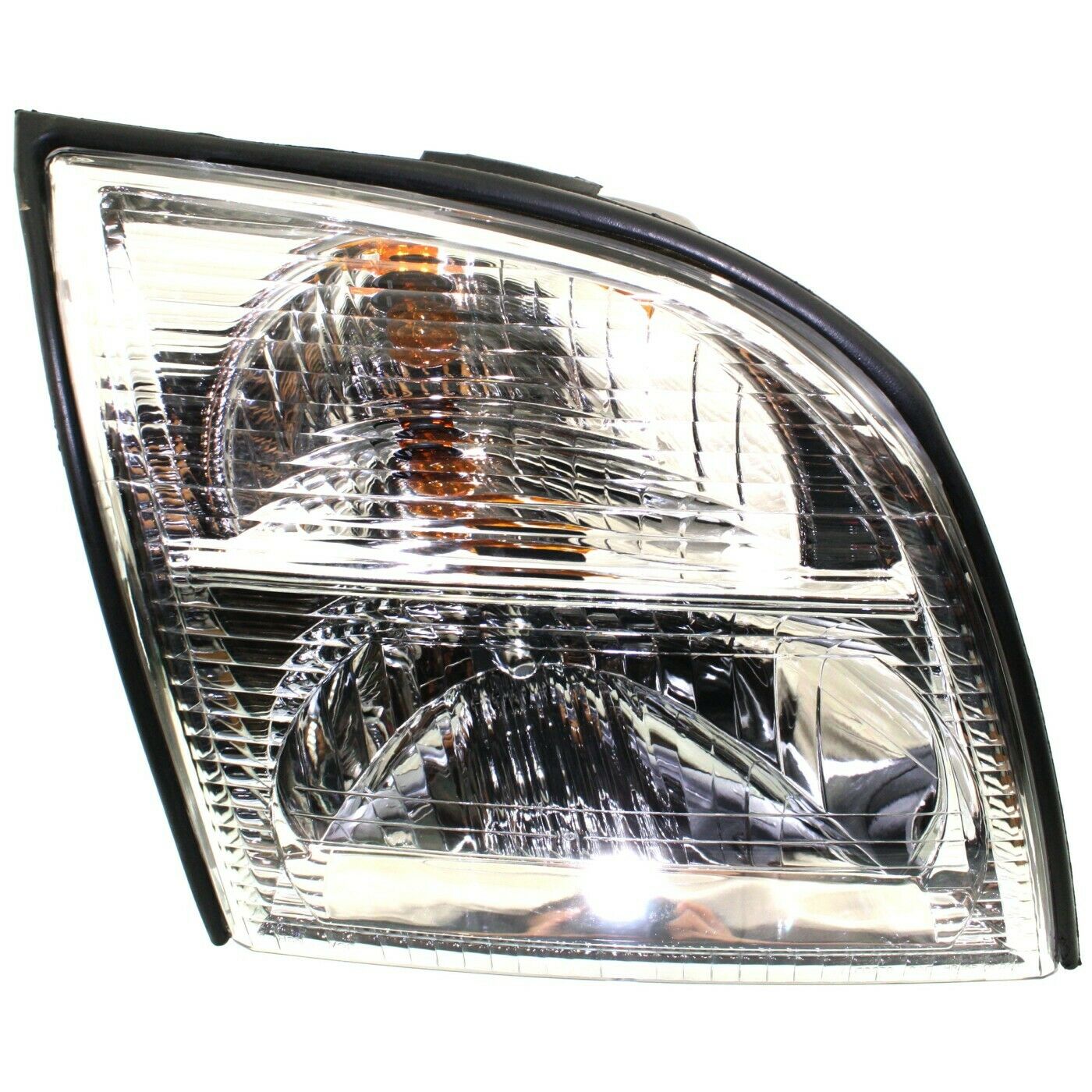 Headlight Set For 02-05 Mountaineer Sport Utility Left And Right With Bulb 2Pc