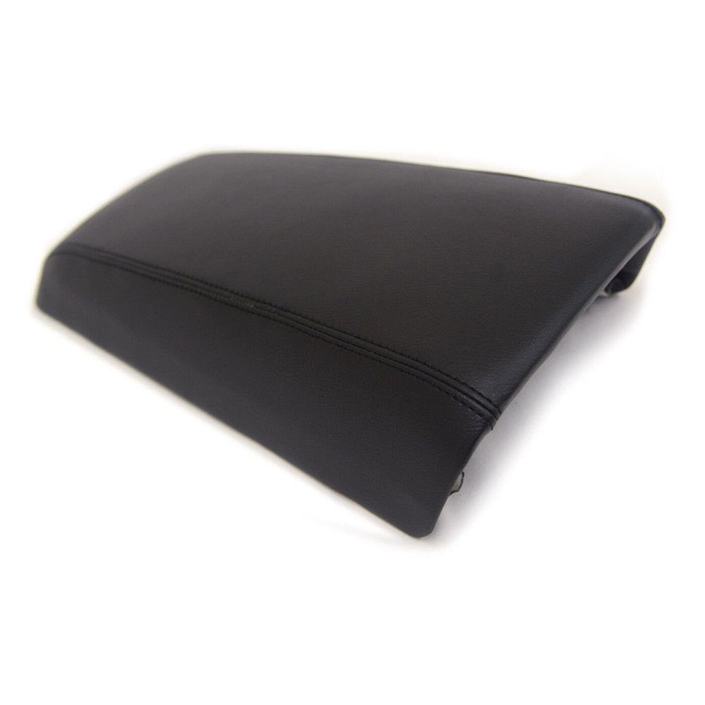 Center Console Armrest Leather Synthetic Cover For 2012-2017 Edge Black