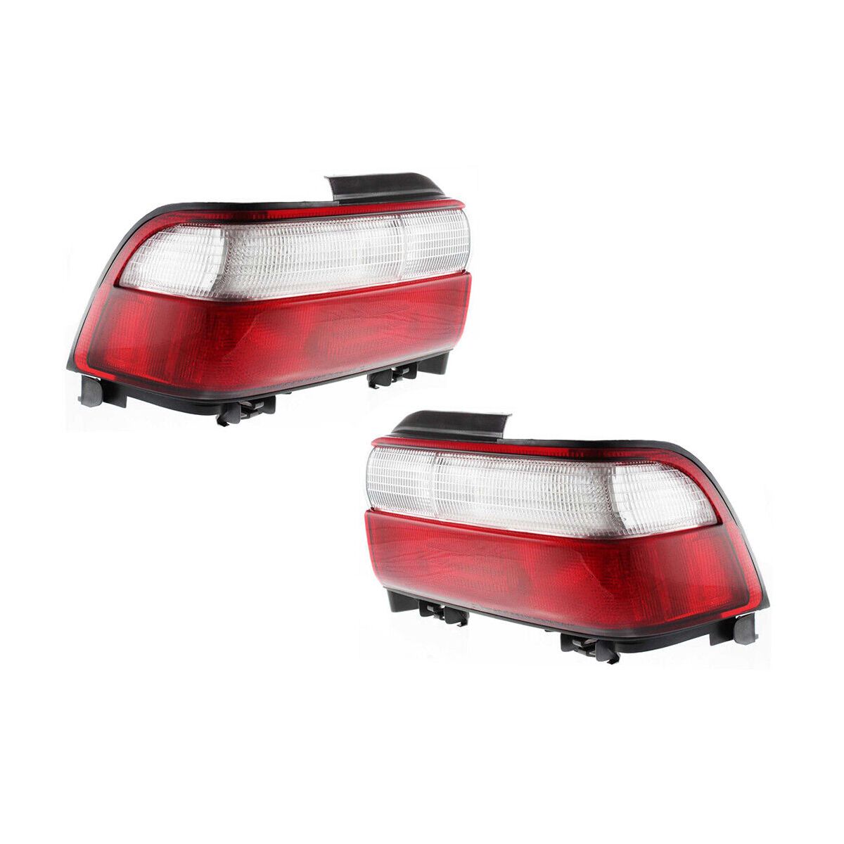 Pair Of Tail Lights Compatible With For 1997 Corolla CE To2801127 81550-02060