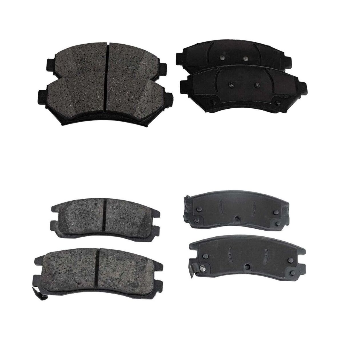 For 2003-2004 Chevrolet Impala Police Sedan Front & Rear Brake Pads Set