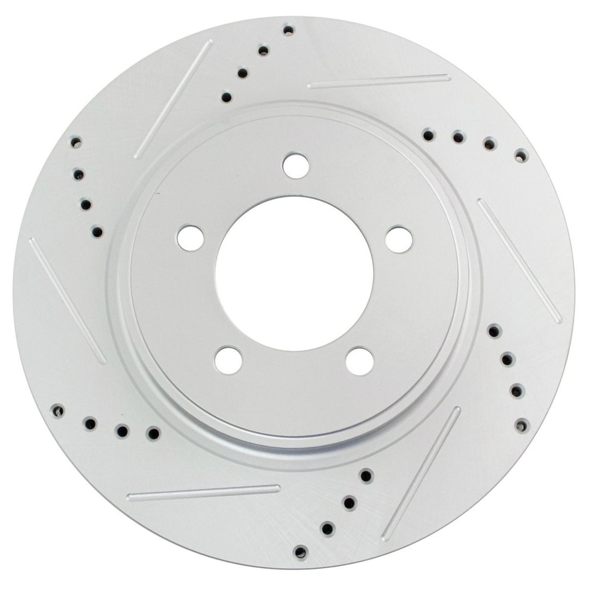 For 07-10 Explorer Sport Trac Mercury 06-10 Mountaineer Drilled Brake Rotor Set