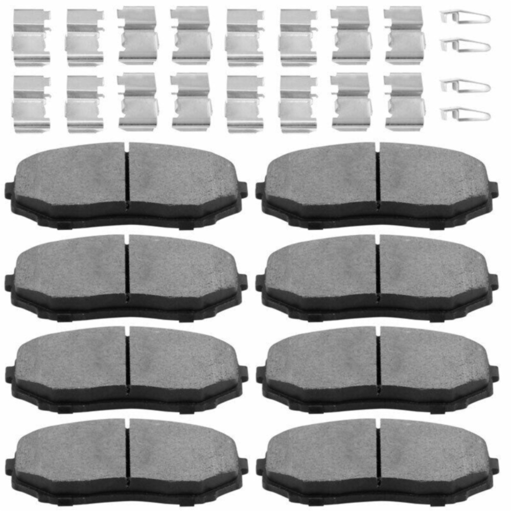 Front And Rear Ceramic Brake Pads For 11-14 Edge 11-14 MKX