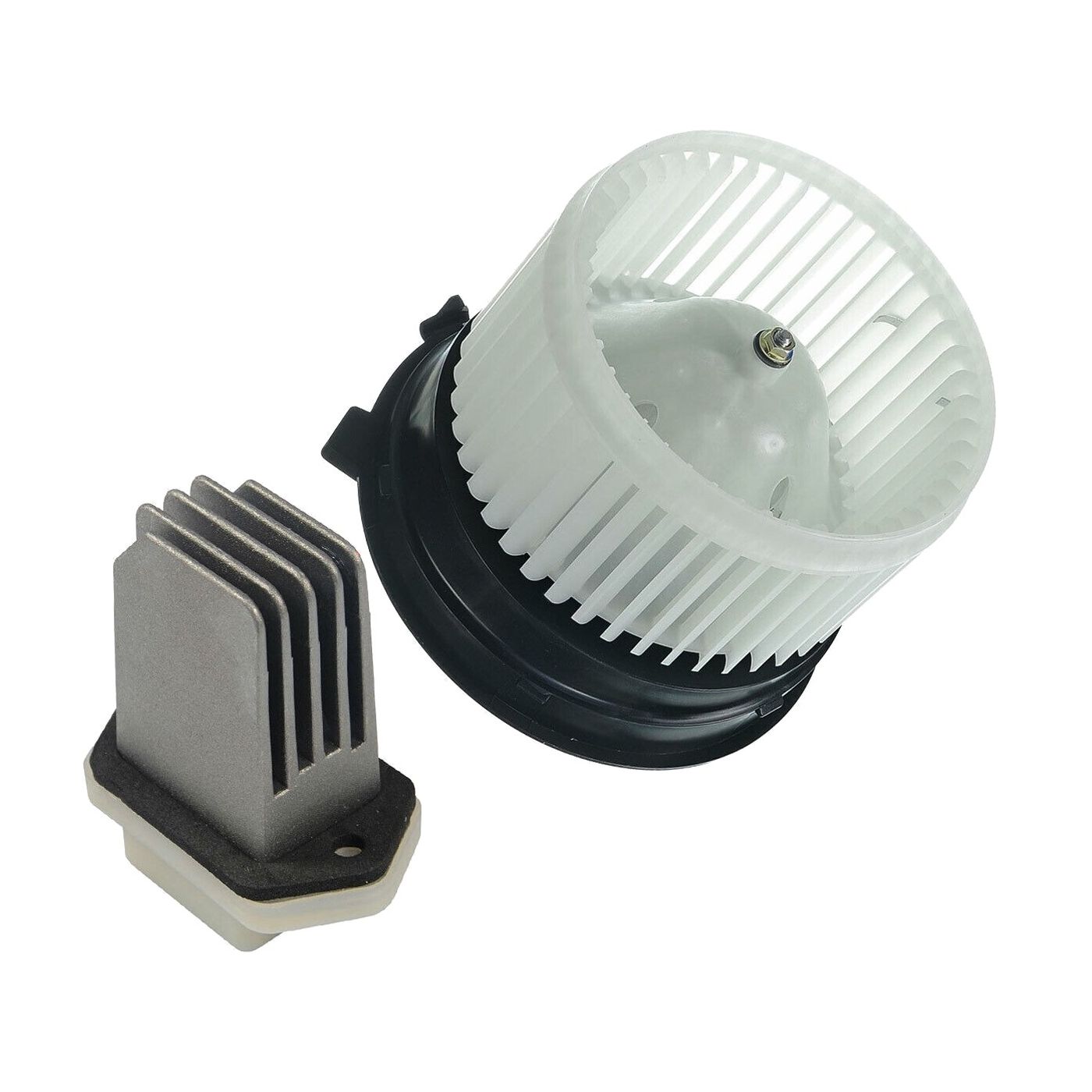 Front Heater Blower Motor & Resistor For 08-13 Rogue SL Sport Utility W/ATC