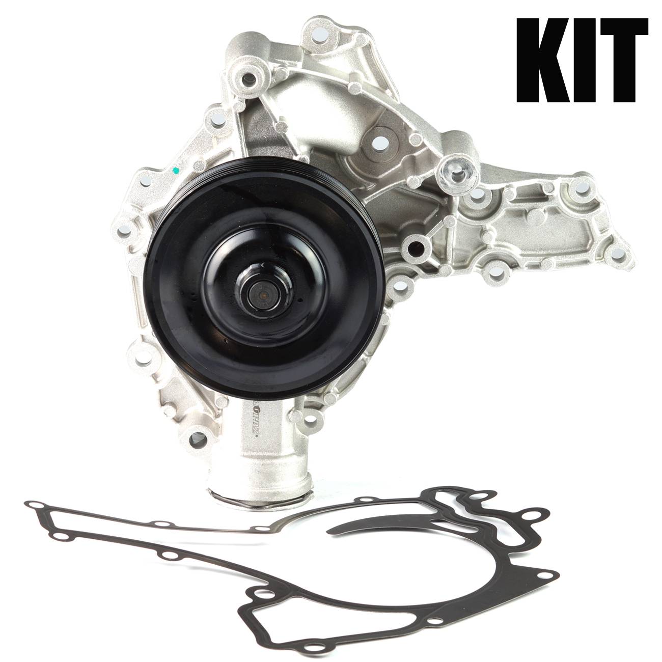 For Mercedes W204 W211 W251 W164 Engine Water Pump + Gasket + Thermostat Kit