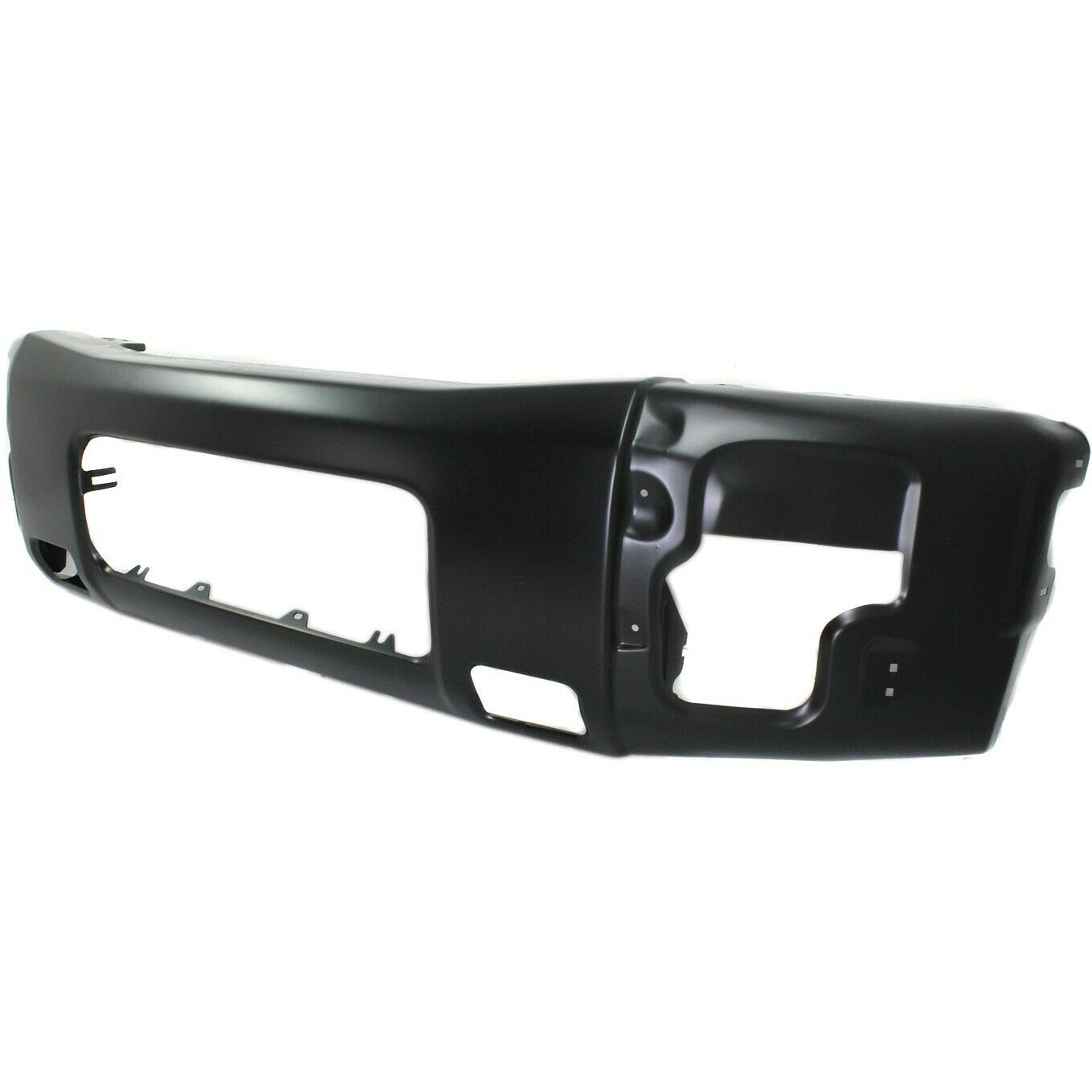 Front Bumper For 2008-2015 Nissan Titan Painted Black Steel