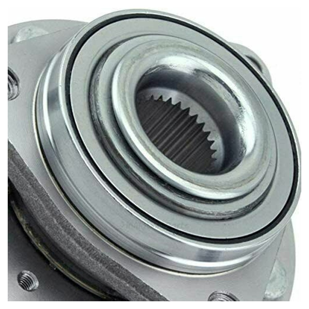 Set Of 2 Front Wheel Bearing & Hub AWD