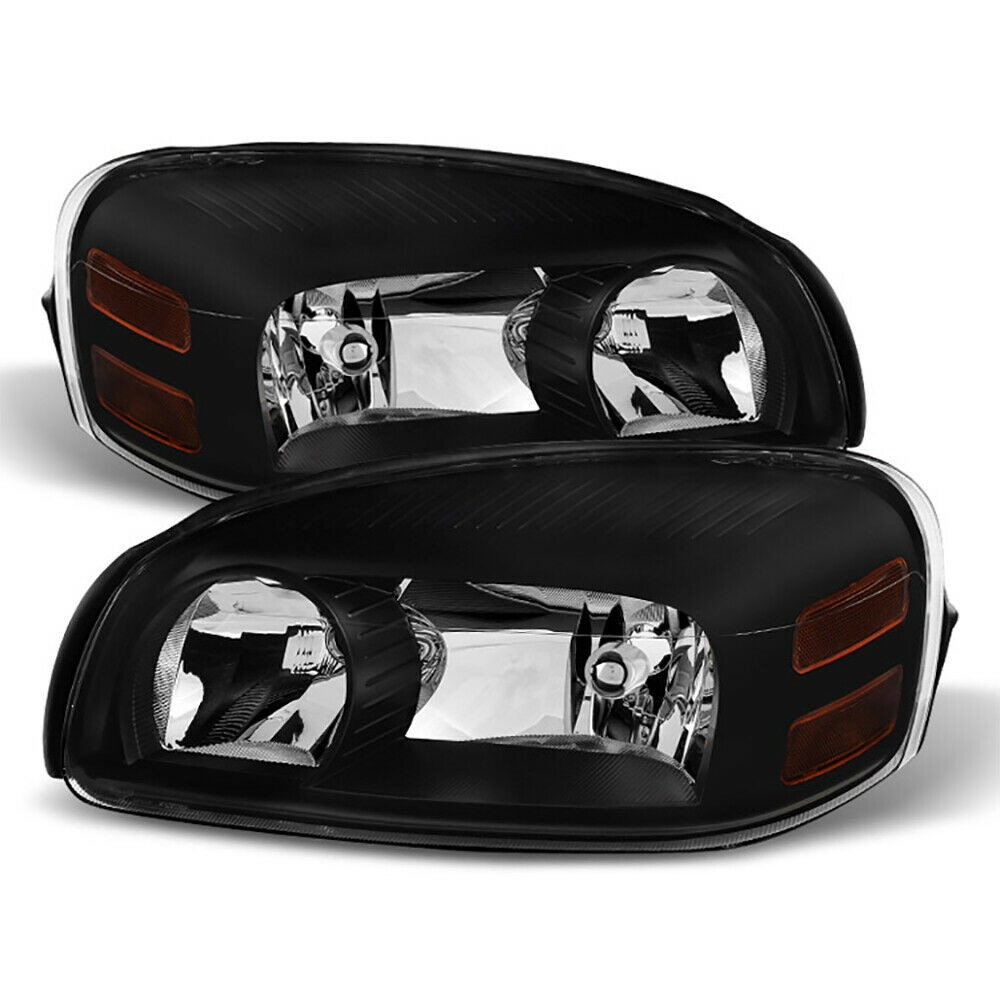 For 05-07 Terraza 05-09 Uplander 05-09 Montana 05-07 Relay Black Headlight SET