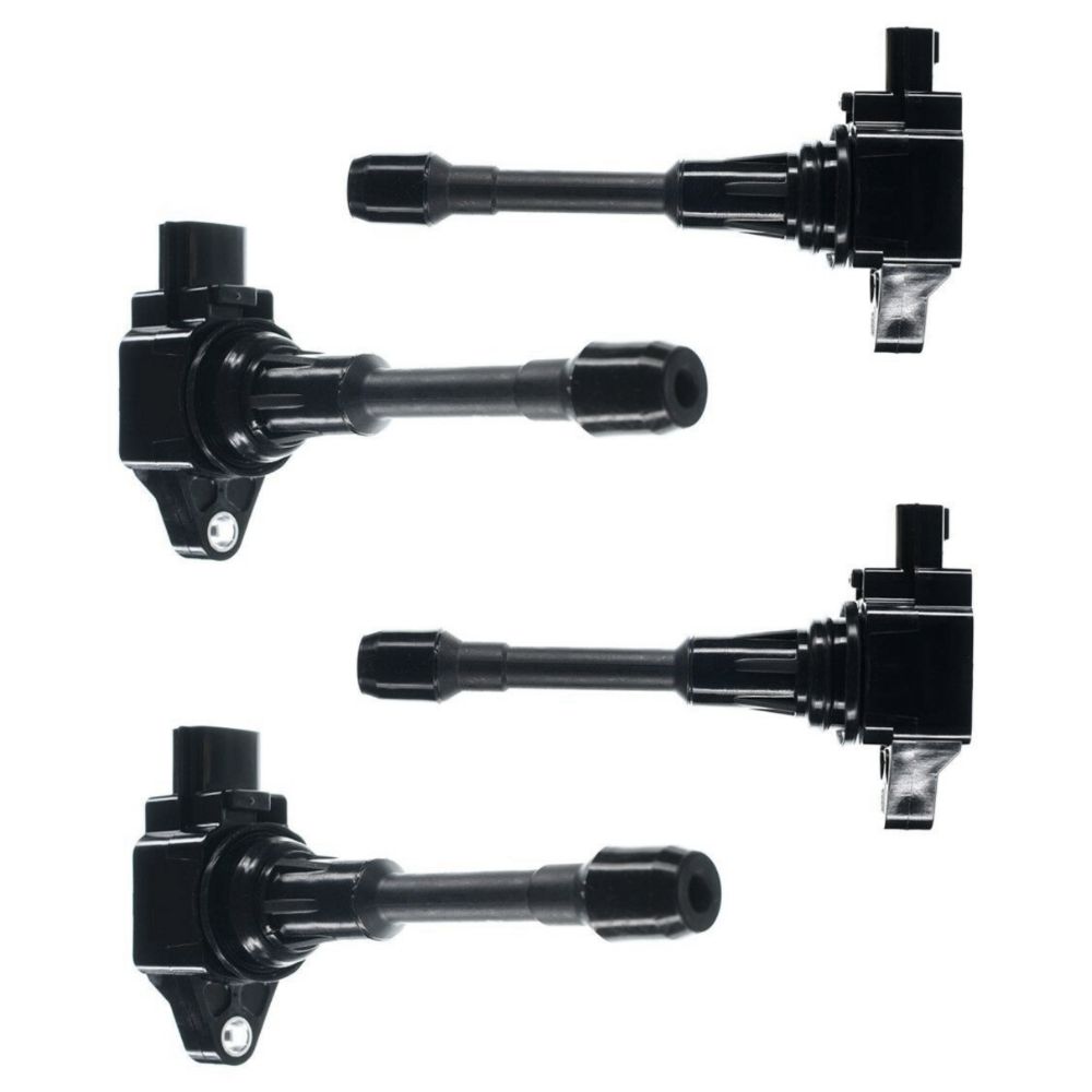4PCS Ignition Coils For Nissan Altima Rogue Sentra Versa Tiida Infiniti QX60