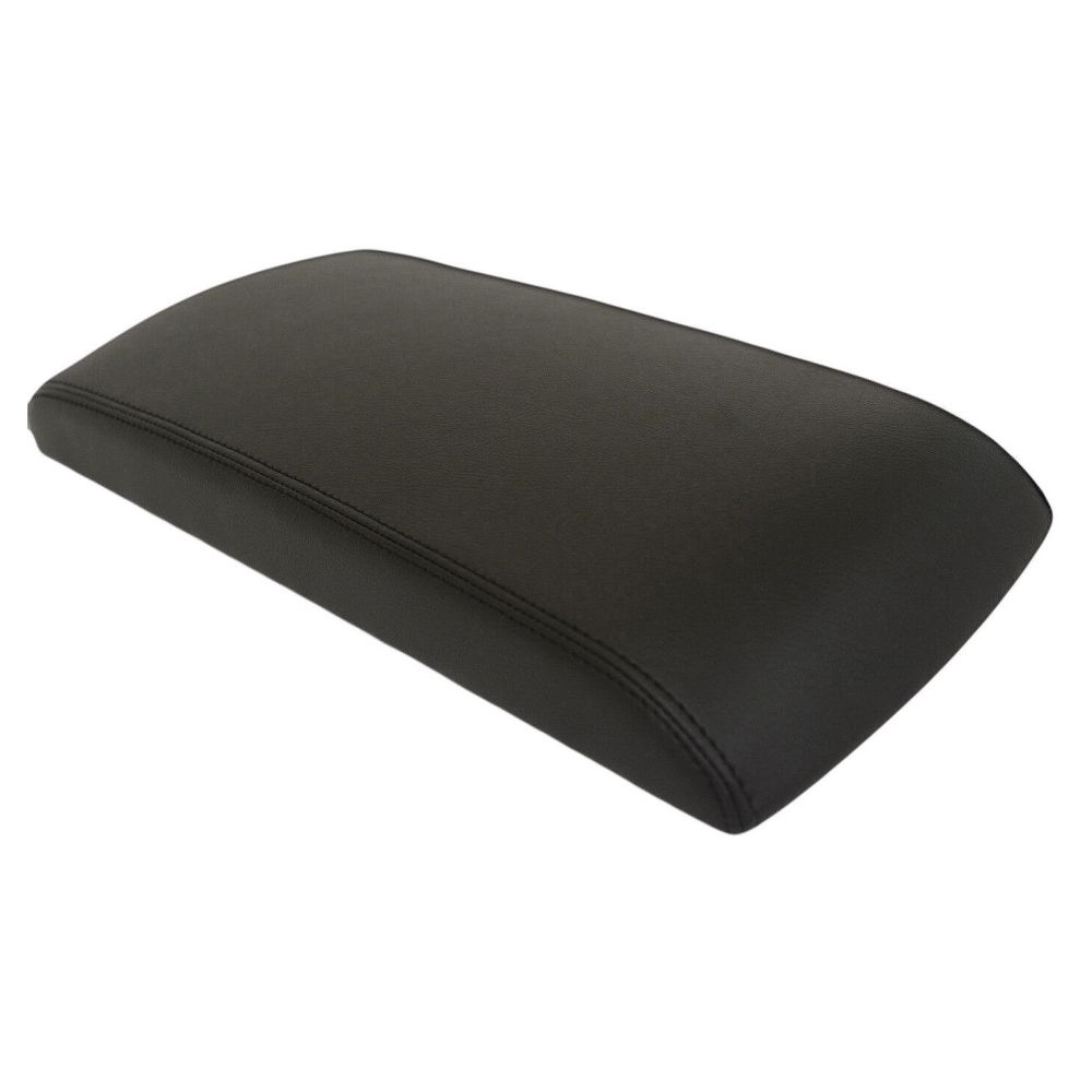 Center Console Armrest Leather Synthetic Cover For 2009-2019 Flex Black