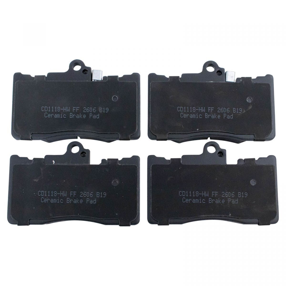 Front & Rear Ceramic Disc Brake Pad Kit Set For Lexus GS LS