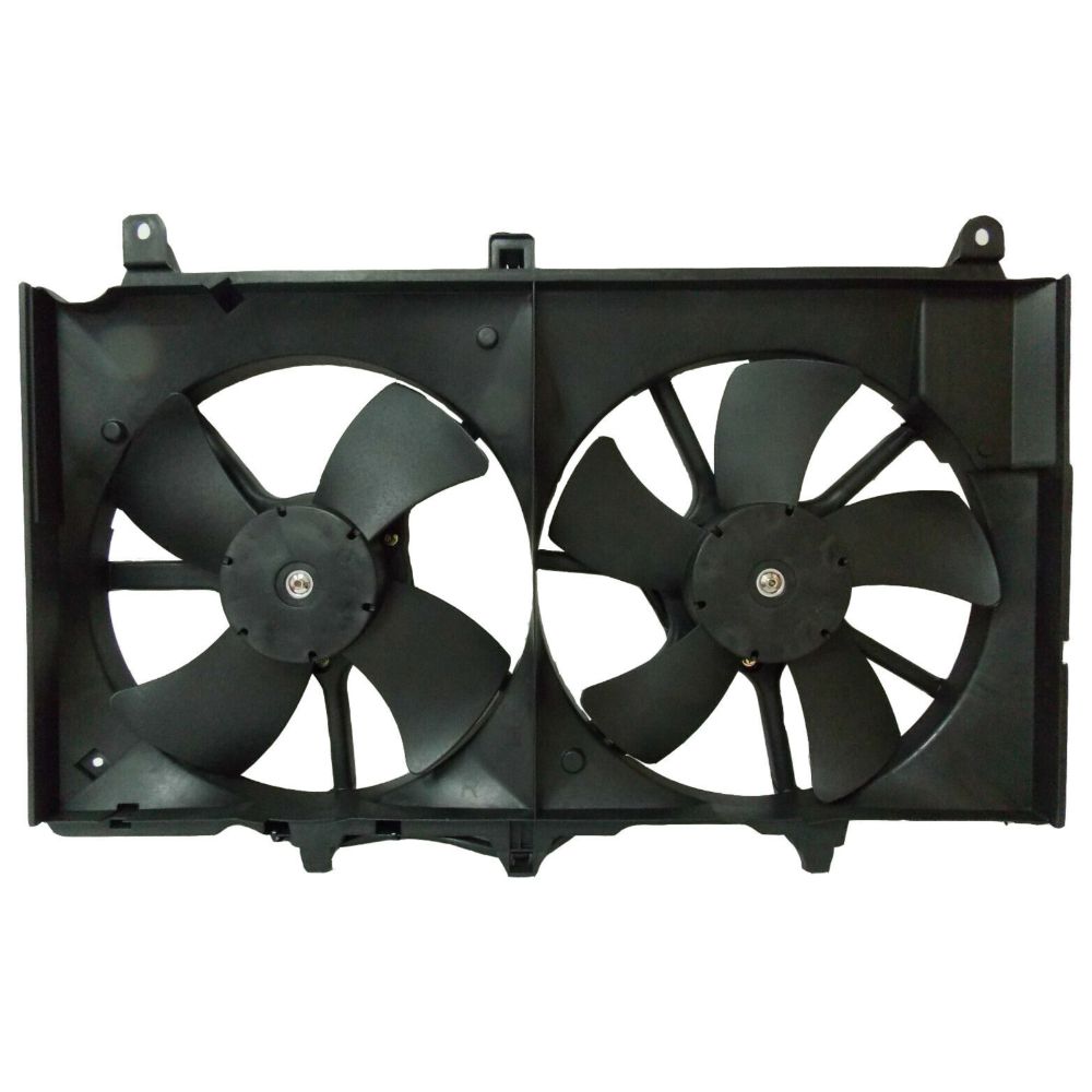 Radiator And Condenser Fan For 03-07 Infiniti G35 03-06 Nissan 350Z NI3115127