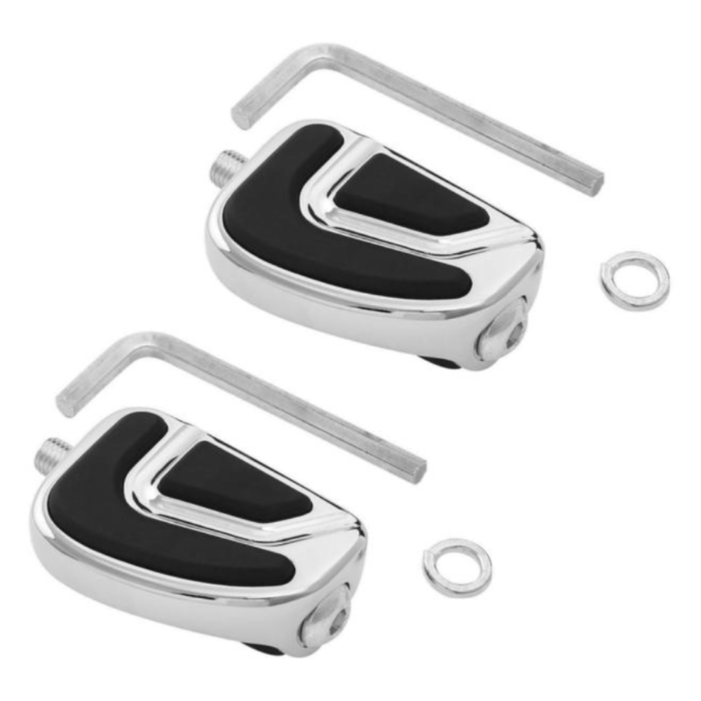 Chrome Driver Footboard Brake Pedal Shift Peg For 1986-2021 Harley-Davidson