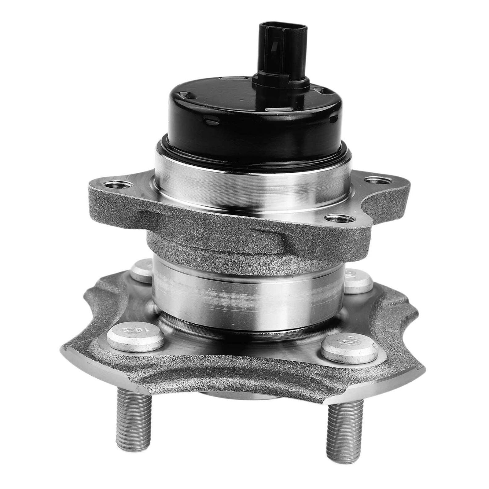 4 PCS - Rear LH&Wheel Hub & Bearing Assembly For Scion XA XB 2004-2006 Toyota Echo