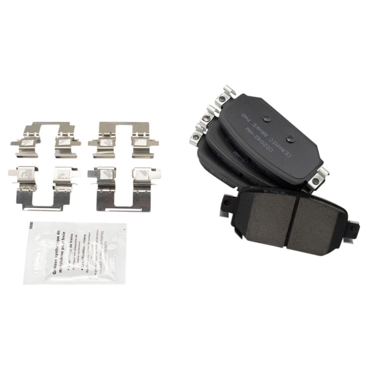 For 2017-2018 Mazda 3 Sport Sedan Rear Posi Ceramic Disc Brake Pads & Rotor Kit