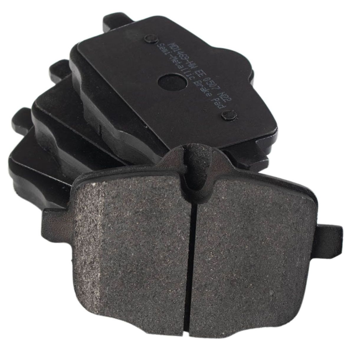 For 2014 650i Base Sedan Rear Premium Posi Semi Metallic Disc Brake Pad Set