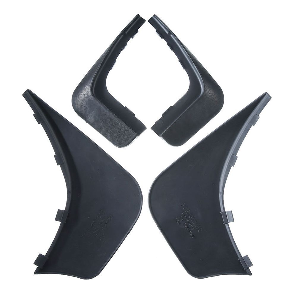4x Splash Guards Mud Flaps Front &Rear For Smart Fortwo W451 A451 C451 2008-2015