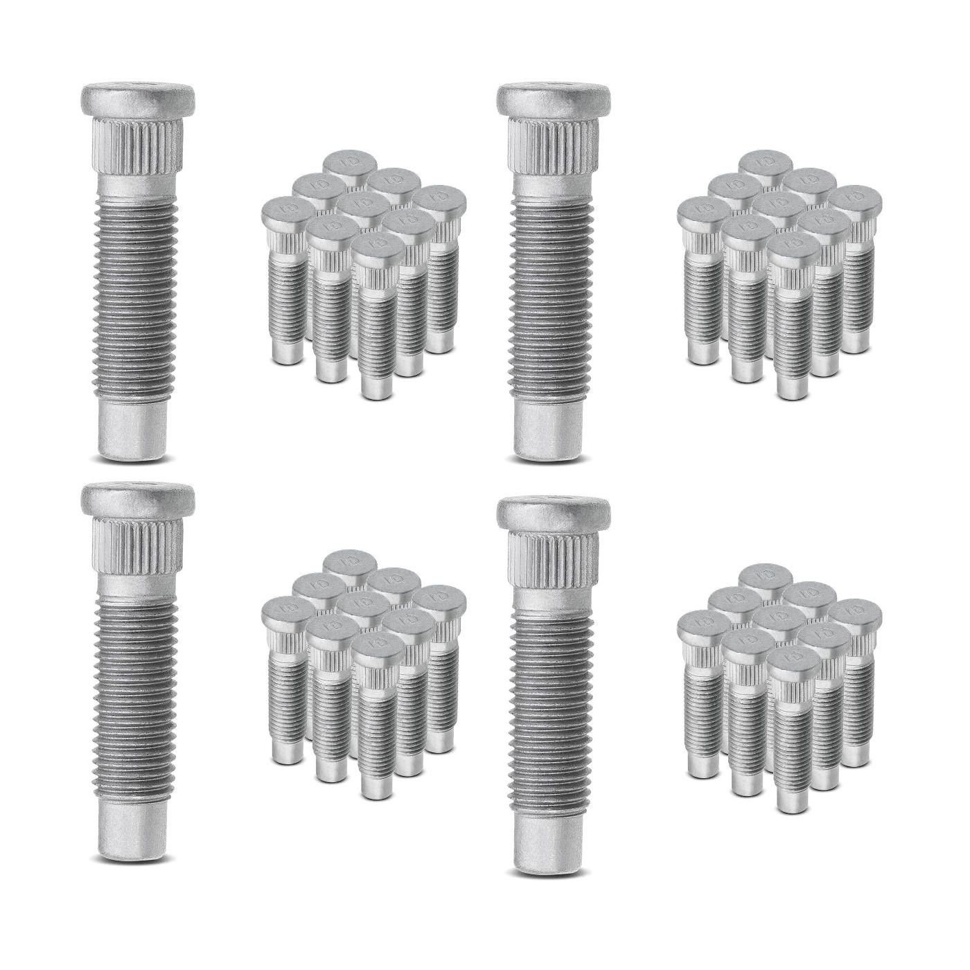 4 Sets Of - M12-1.5 Wheel Lug Stud For Chevy Malibu Corvette Impala Buick Cadillac
