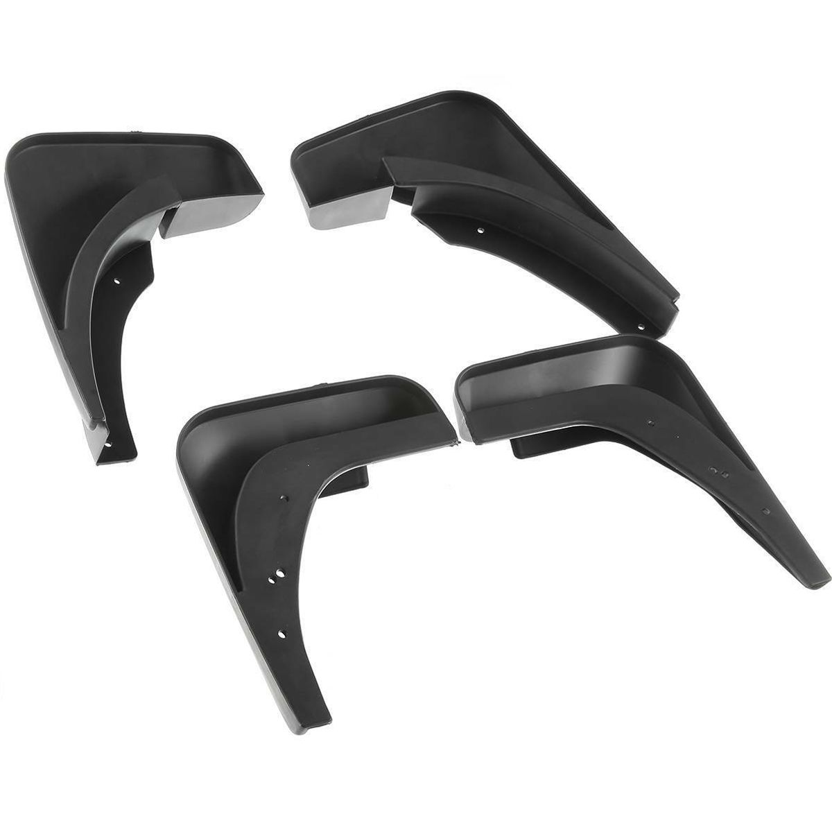 For 09-12 A4 4x Splash Guards Mud Flaps Mudguards For 09-12 A4 B8 Front & Rear